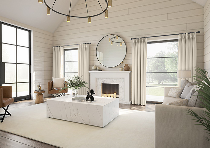 Oslo, Pearl - Made to Measure Curtains - Image 8